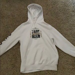 White Tokyo hoodie